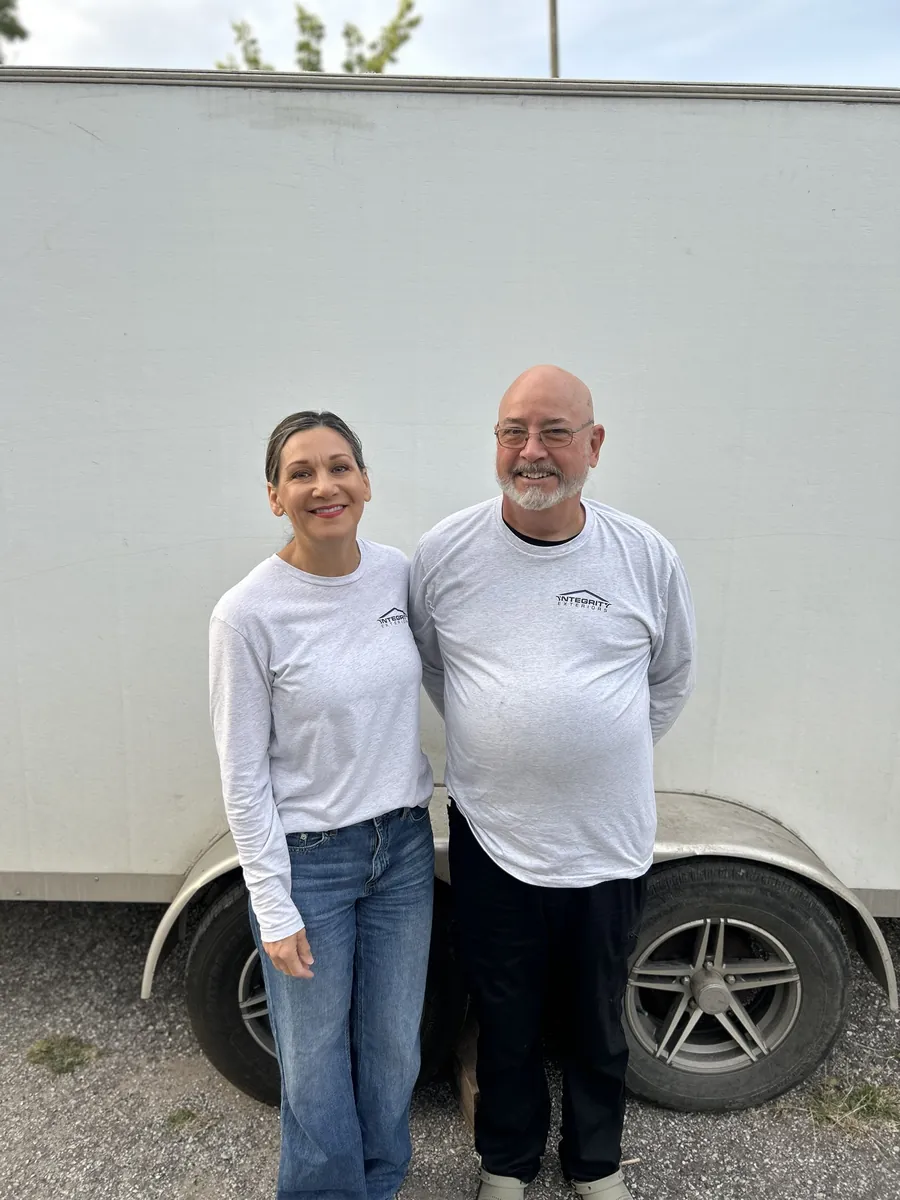 Kendall and Steve Niles, materials and production at Integrity Exteriors
